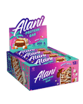 A 12-pack Protein Bar in Rocky Road flavor.
